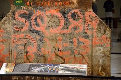 27D The Last Column Was Signed By Recovery Workers, First Responders, Volunteers, And Victims Relatives In Foundation Hall 911 Museum New York